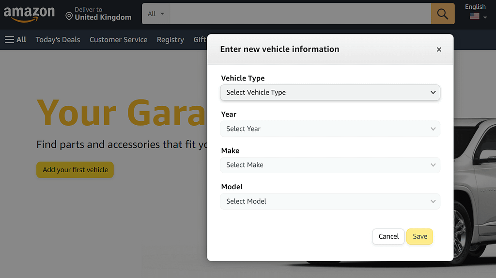 Amazon Your Garage