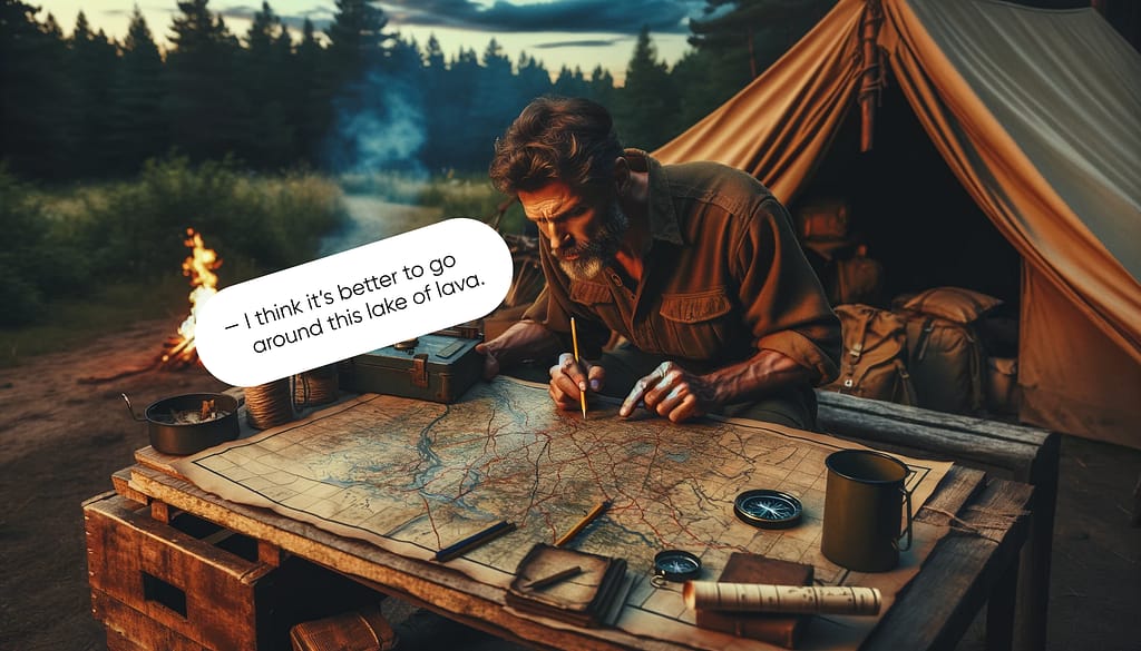 Finding the best way to navigate the landscape