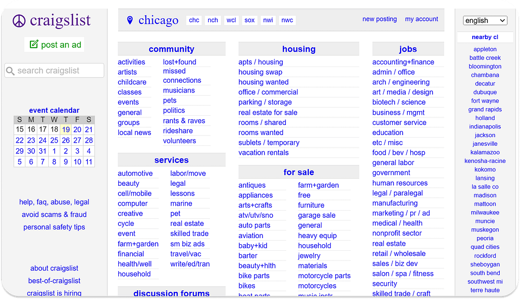 Craiglist