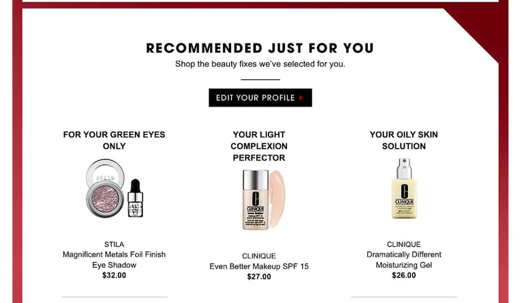 Personalized Product Recommendations