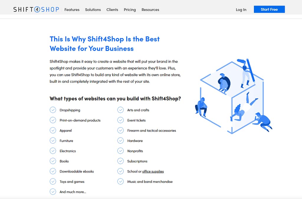 Shift4Shop features