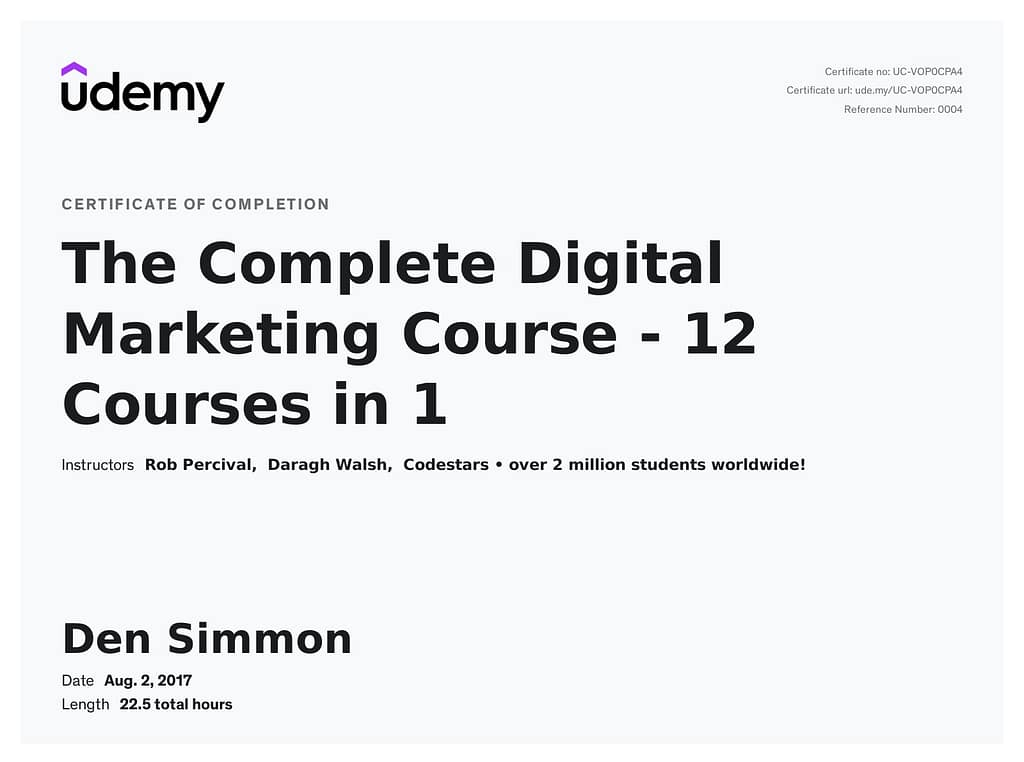 Complete Digital Marketing Course