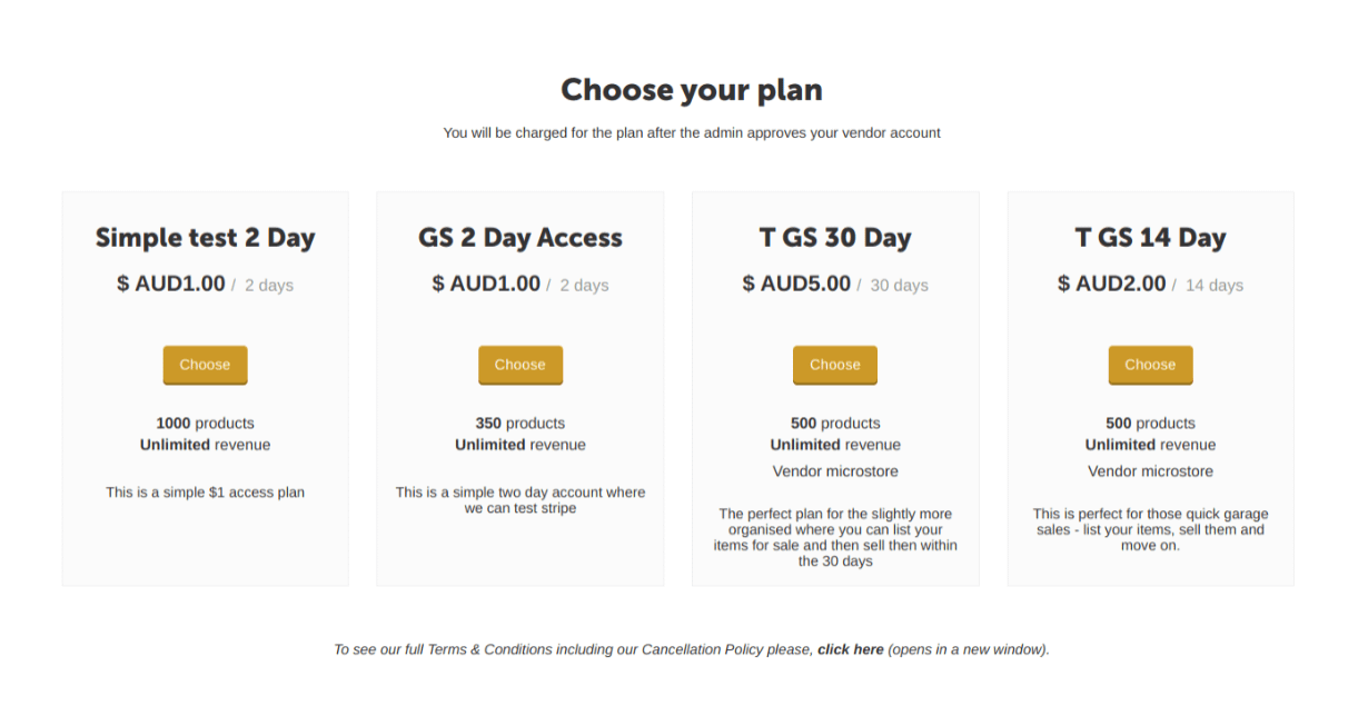 HKMF Choose your plan