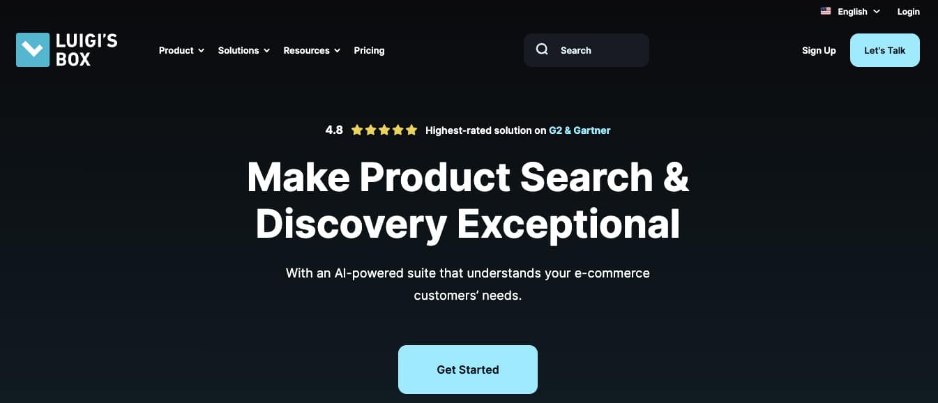 Luigi's Box - Make Product Search and Discovery Exceptional