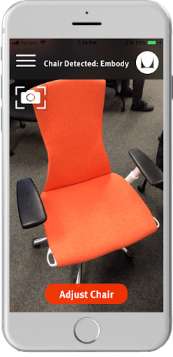 Augmented reality in Herman Miller