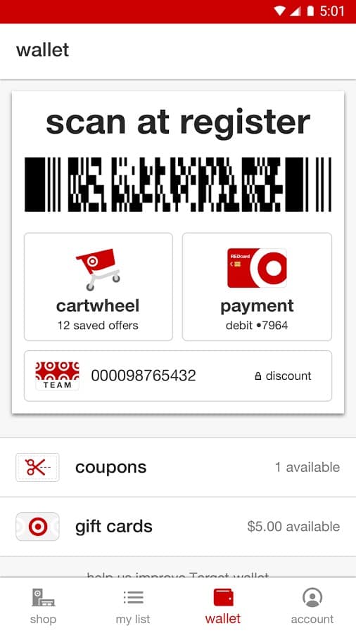 Target qr codes