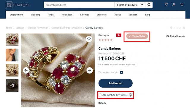 ジェムスクア認定バッジ