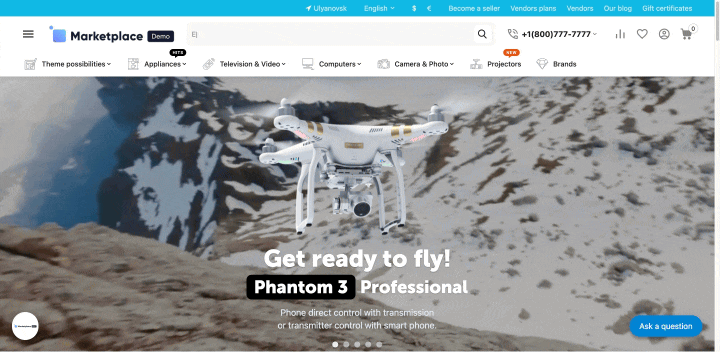 Marketplace based on CS-Cart Multi-Vendor