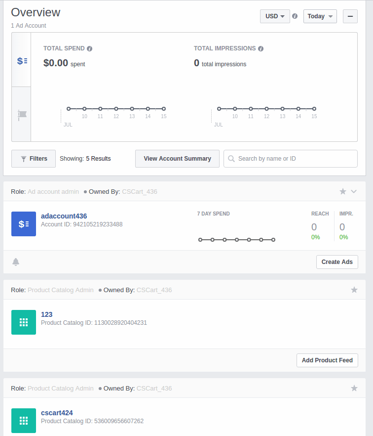 Facebook Pixel statistics