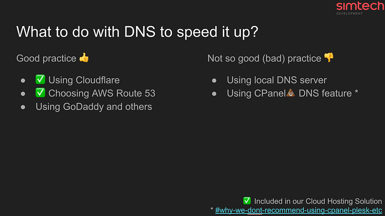 How to speed up DNS