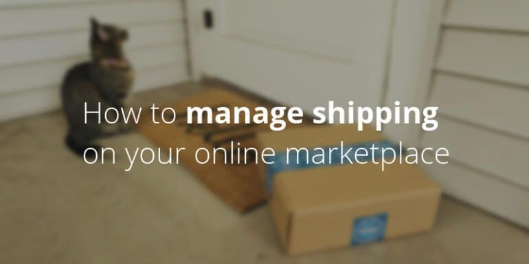 manage shipping on Marketplace