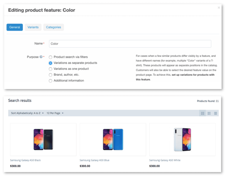 Product Variations: How to Effectively Manage Similar Products in CS-Cart and Multi-Vendor: photo 3 - CS-Cart Blog