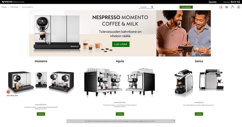 Take the case of Nespresso. They introduced a unified system by interconnecting the existing platforms to have a holistic view of all operations, with all data centralized.