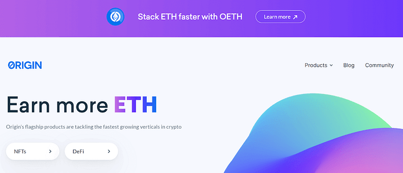 Origin - Earn more ETH
