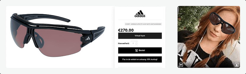 Онлайн примерка очков на SeeWhatHappens