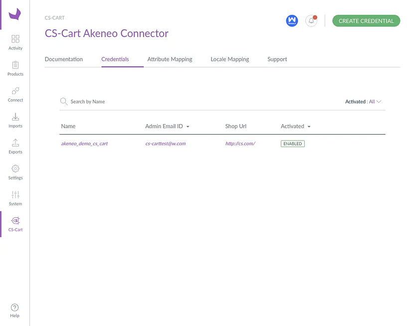 CS-Cart Akeneo Connector