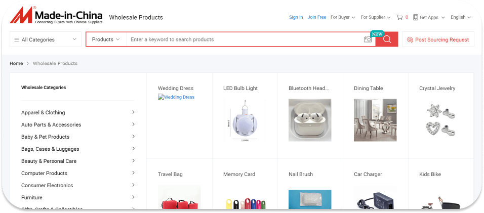 Made-in-China B2B Wholesale Site