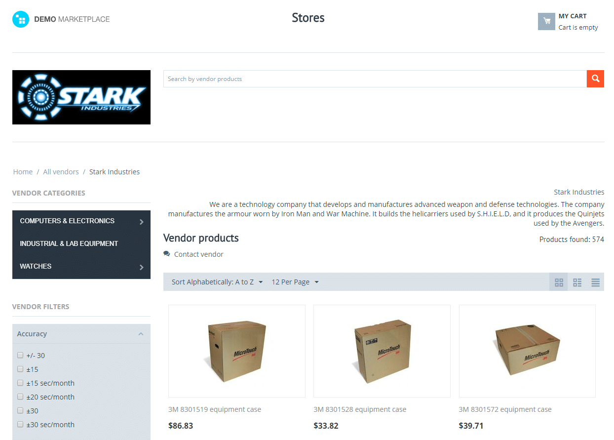 features of shopping mall