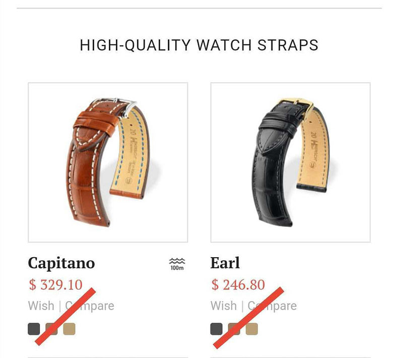 For this brand, we helped the owner to remove some distracting blocks from the initial theme to cater for mobile layout configuration