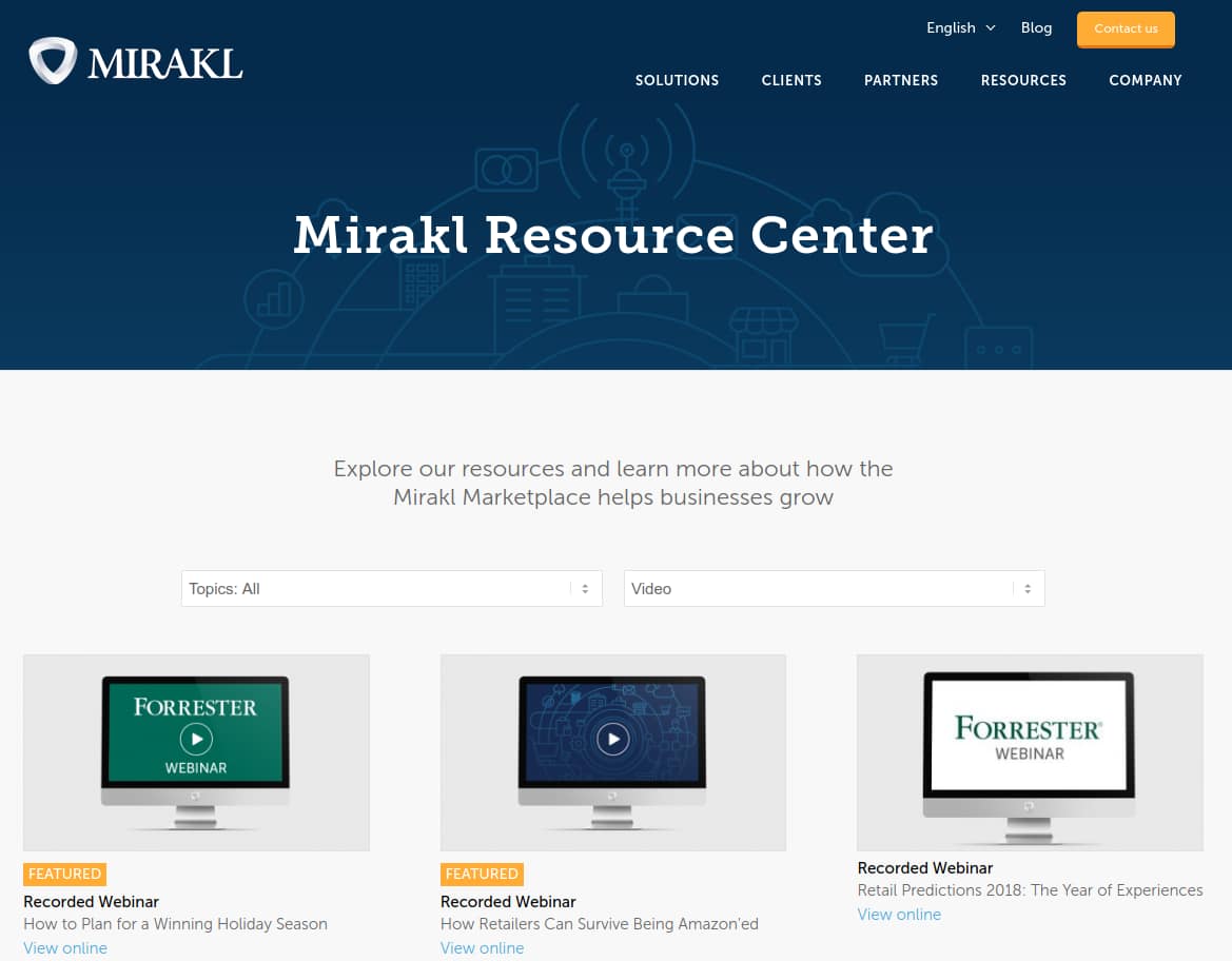 shopping mall video tutorials